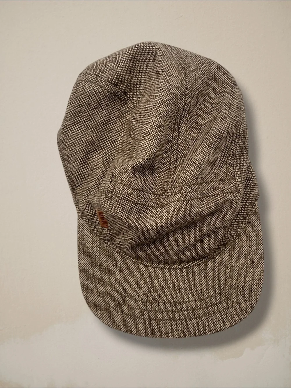 Old Navy Kids Brown Tweed-Style Cap Size Small